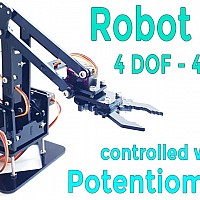 Code for robotic store arm